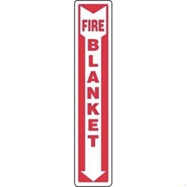 Accuform FIRE SAFETY SIGN 18 X 4 PLASTIC MFXG565VP MFXG565VP - main